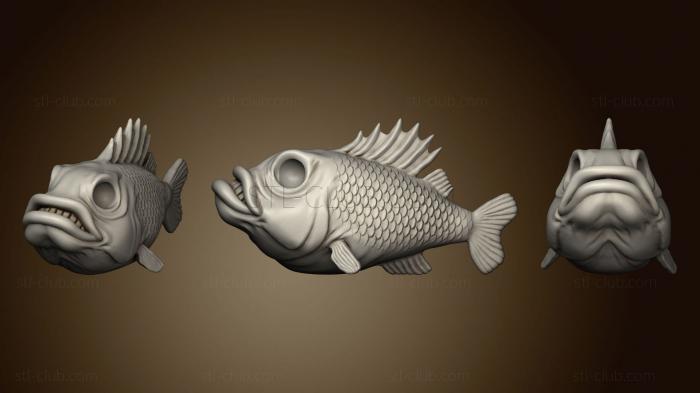 3D model Fish (1) (STL)